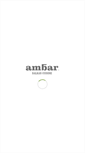 Mobile Screenshot of ambarrestaurant.com